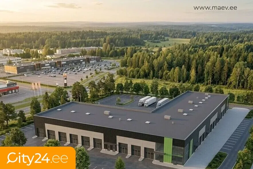 1-toaline ärihoone asukohas Kambja vald