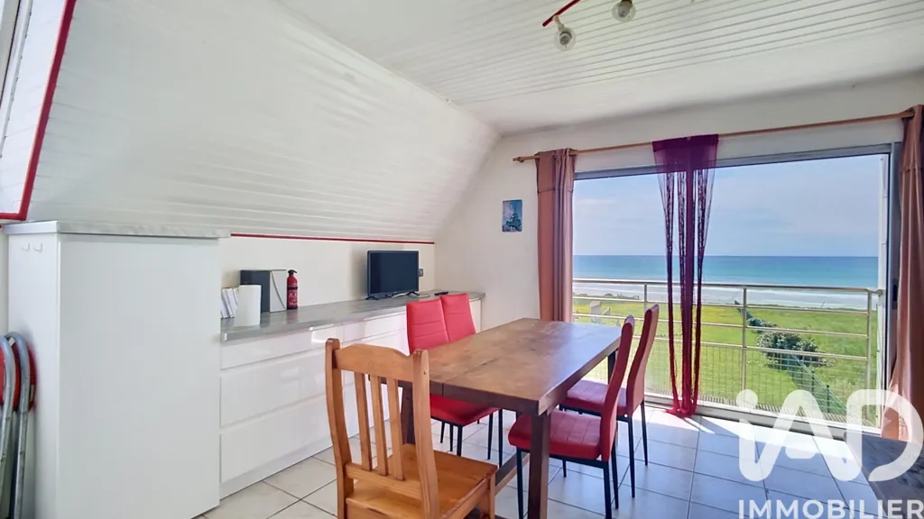 Salle à manger - Maison Front de Mer avec Accès Privé à Plovan
