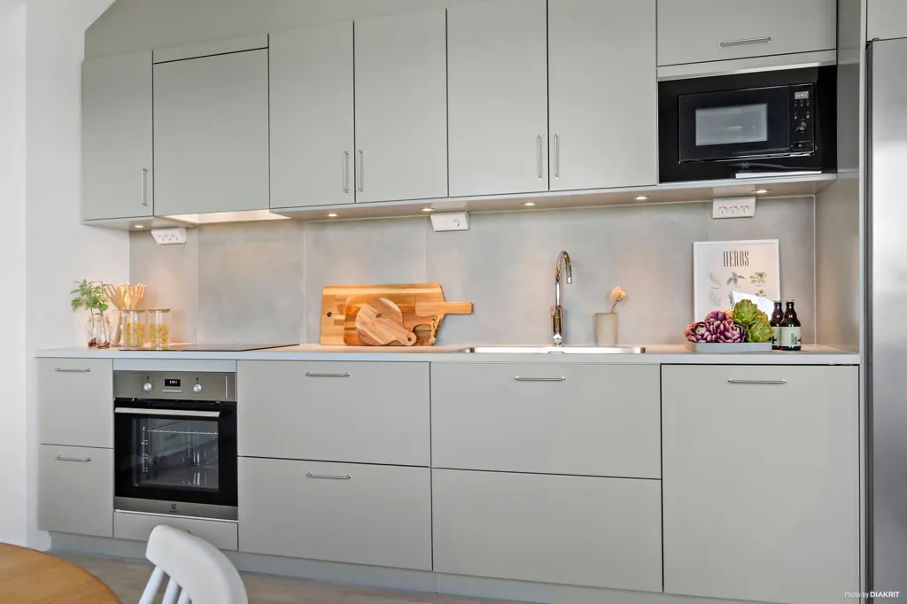 Kitchen - Apartment with Sea View in Fisksätra