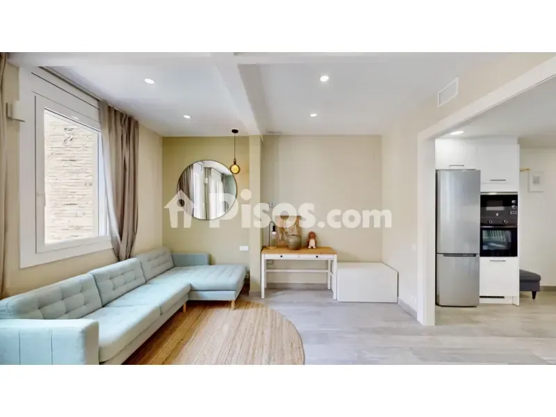 Soggiorno - Bright Apartment with Balcony in Poble Sec
