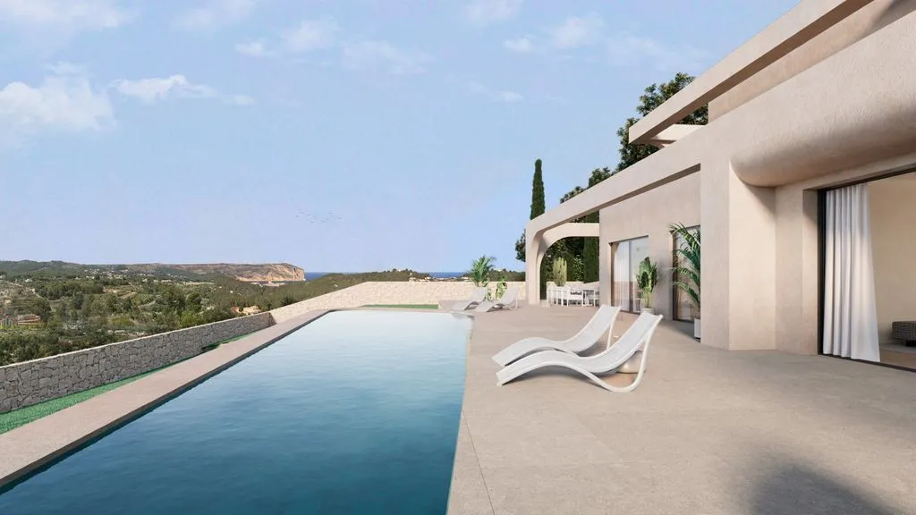 Piscina - Luxury Villa with Sea View in Jávea