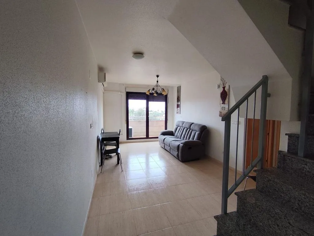 Séjour - Penthouse with Pool in Alcantarilla