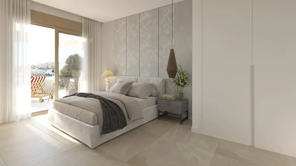 Magamistoad - 1-Bedroom Apartment with Sea View in Mijas