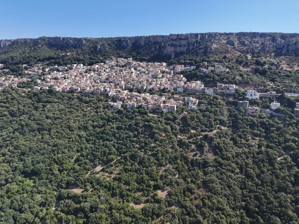 Vista aerea - Buildable Land with Panoramic View in Baunei