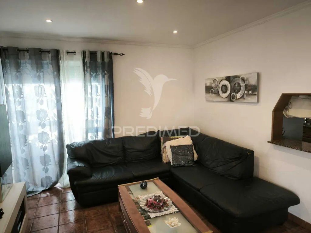 Living Room - Converted T2 Apartment with Varandas in Sacavém Centre