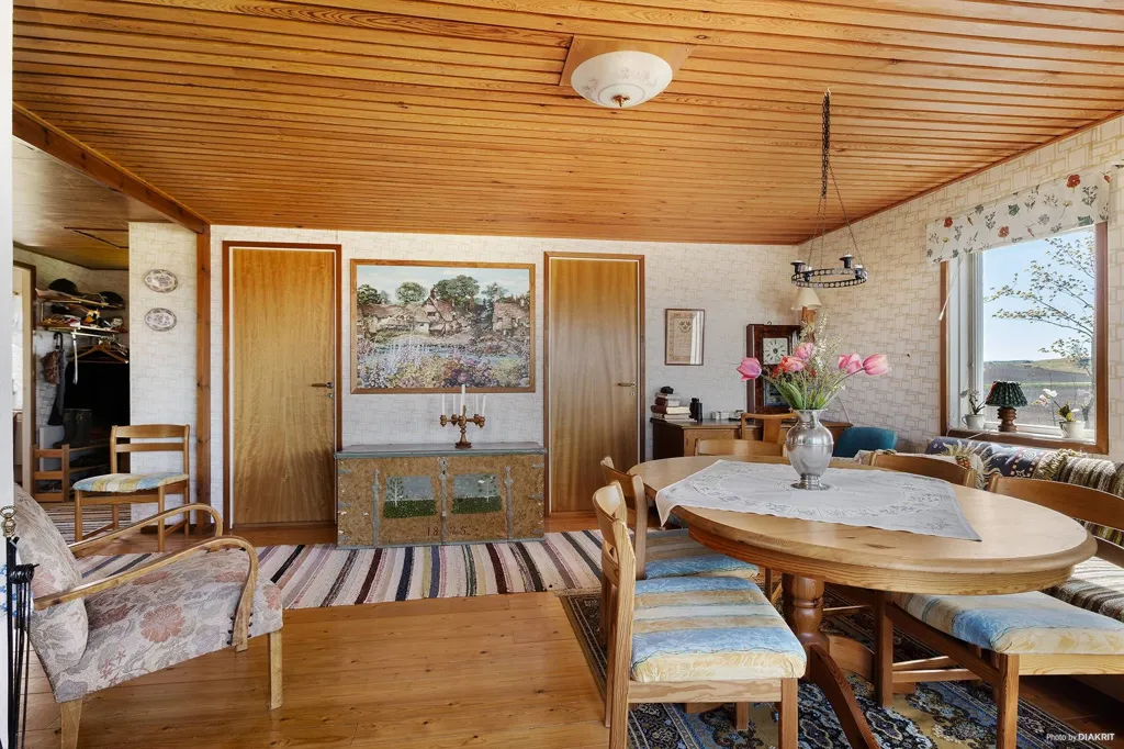 Salle à manger - Villa with Mountain Views in Högstena