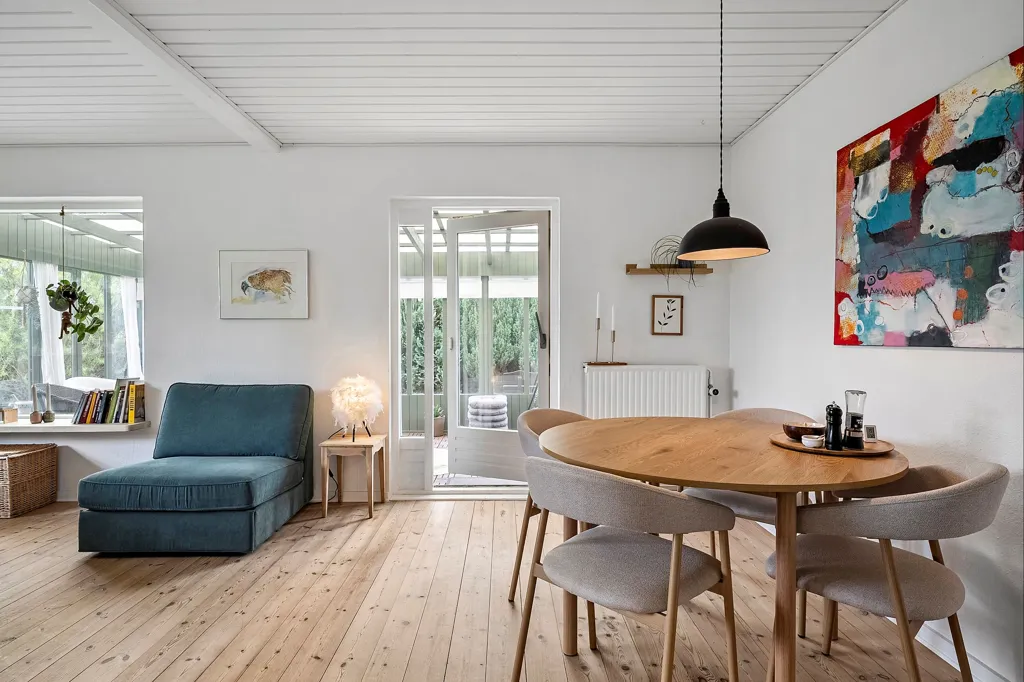 Salle à manger - Villa with Garden View in Birkende