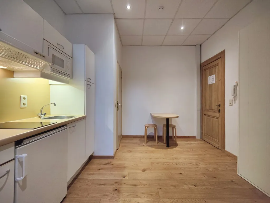 Cuisine - Studio Meublé dans un Hôtel Particulier à Pulhof, Anvers