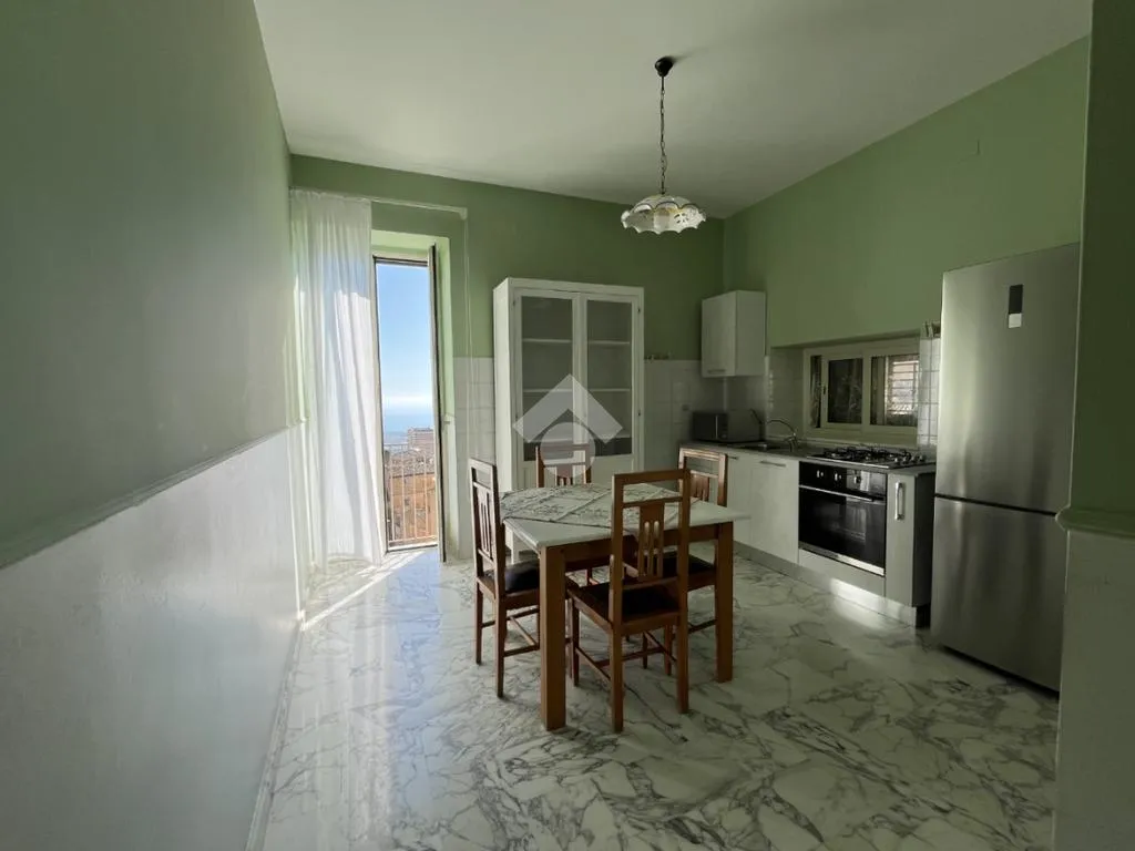 Cuisine - Bright Apartment with Balcony in Agrigento