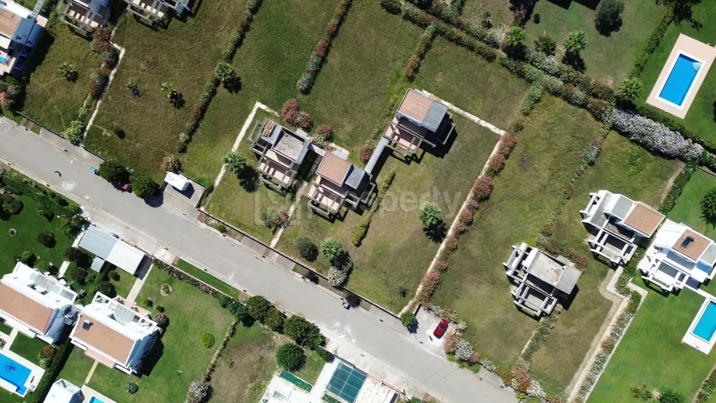Vue aérienne - Villas with Sea View in Kastro Kyllinis