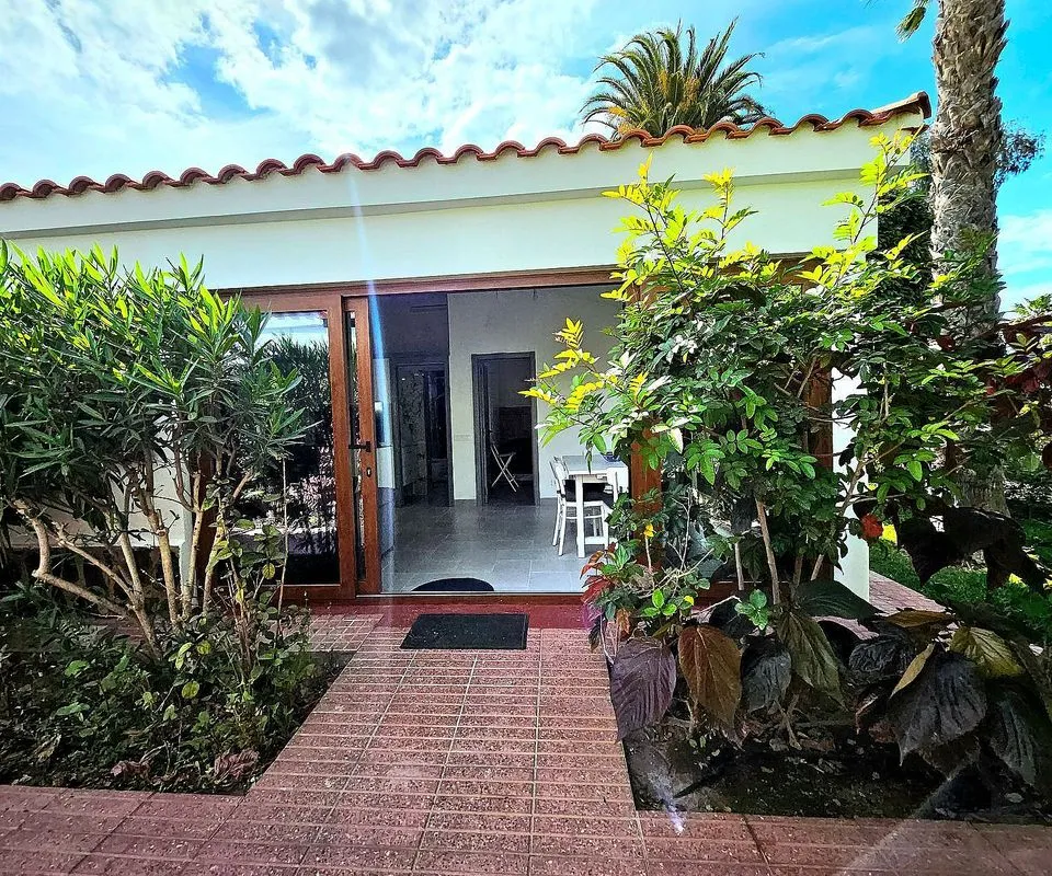 Terrasse - Bungalow with Pool and Terrace in Maspalomas