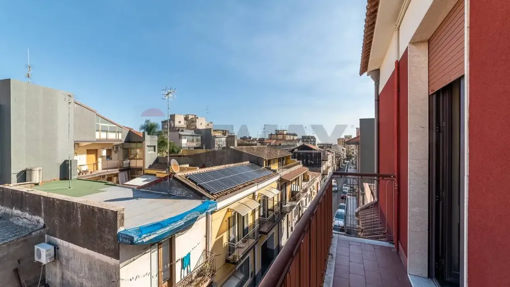 Balcony - Two-Level Apartment with Sea View in Aci Catena