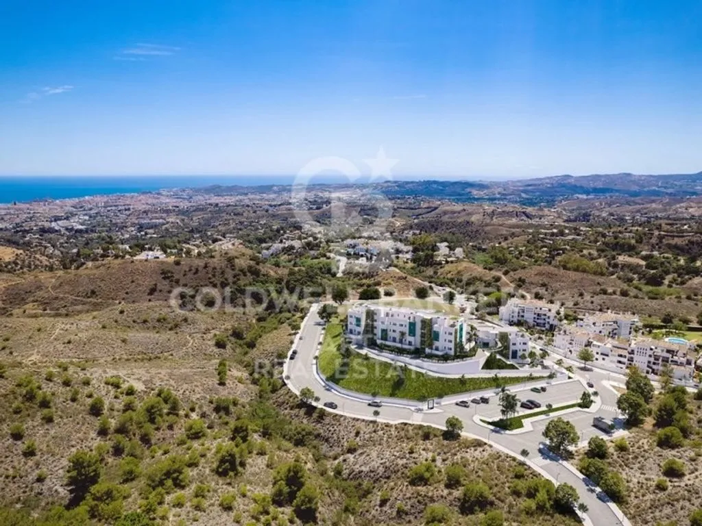 Vue aérienne - Luxury Flat with Infinity Pool in Mijas