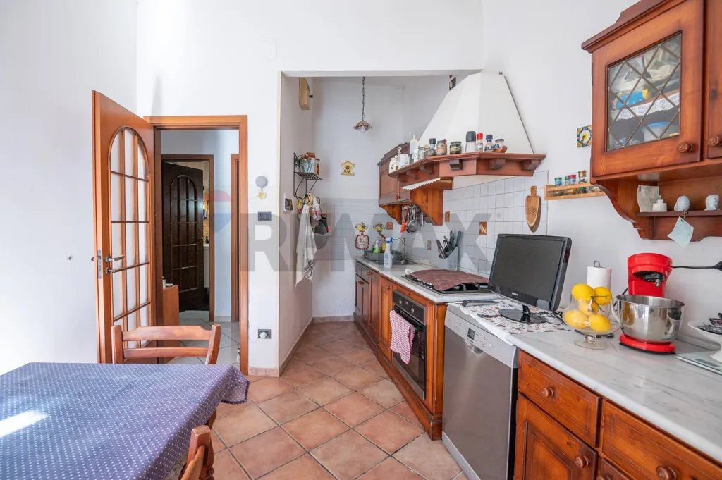Köök - Penthouse Apartment with Balconies in Siracusa