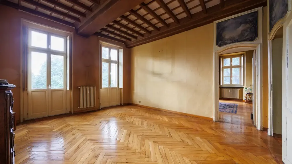 Séjour - Historic Apartment with Panoramic Terrace in Turin