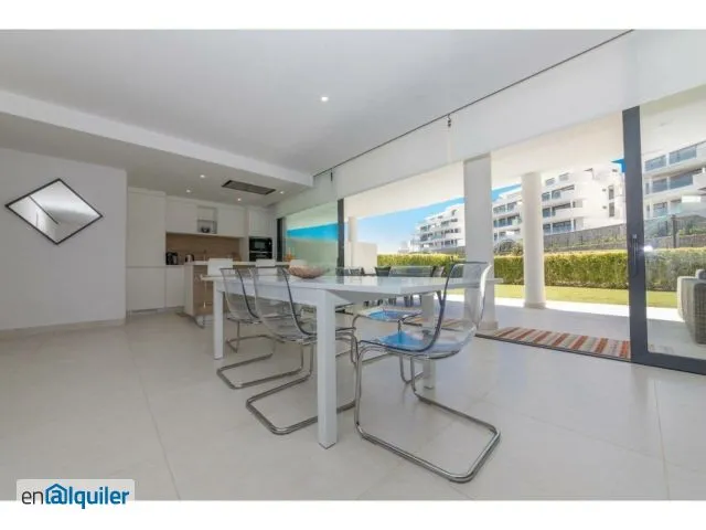 Dining Room - Penthouse with Pool in Montealto, Santangelo Norte