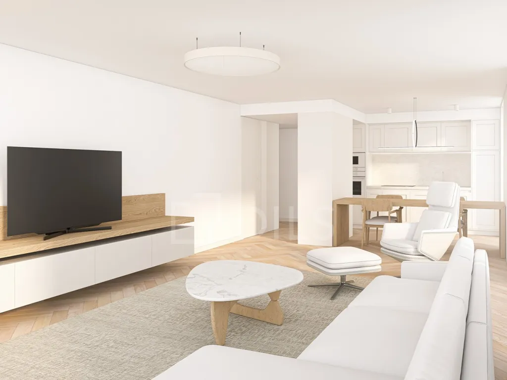 Séjour - T2 Apartment with Balcony in Alcântara, Lisbon