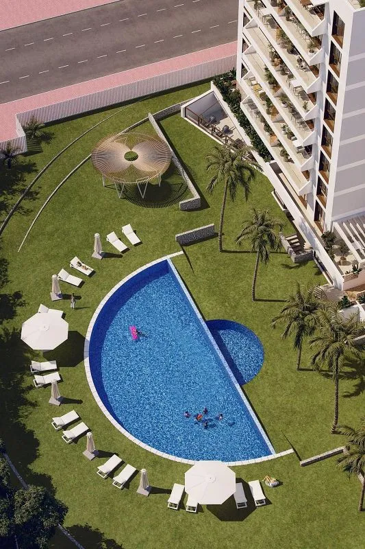 Aerial - Penthouse with Pool in Guardamar del Segura