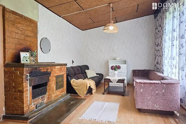 Living Room - Cottage with Forest in Valgemetsa, Põlva