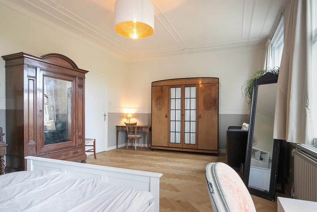 Chambres - Character Villa with Park View in Kralingen