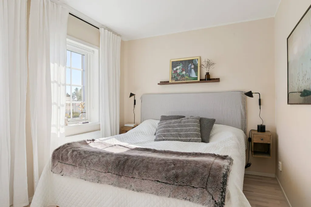 Bedrooms - Modern Bungalow with Garden in Säljan