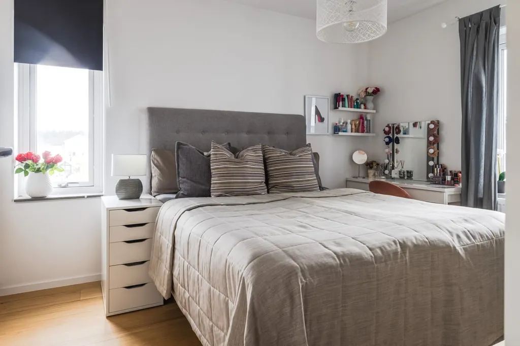 Chambres - Modern Flat with Balcony in Karlssons Äng