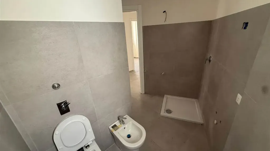 Bathrooms - Newly Built Apartment with Balcony in Marsala