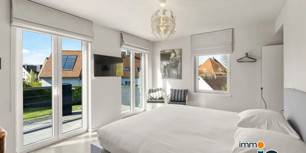 Chambres - Maison avec Grand Jardin à Bredene, Proche de la Mer