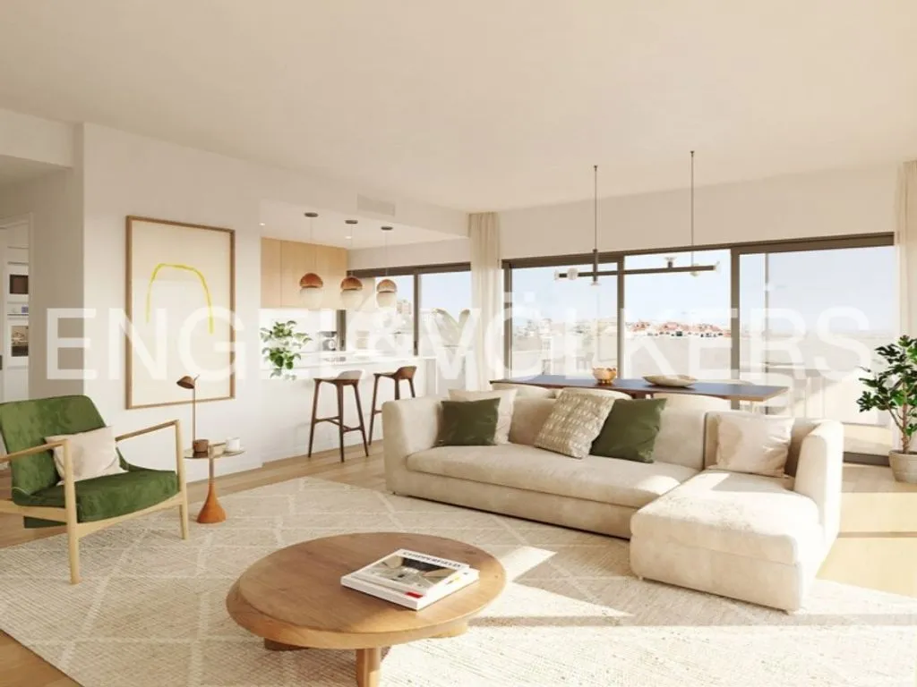 Séjour - Contemporary Flat with Pool in Faro