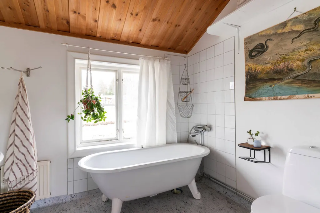 Salles de bain - Villa in Västerbottens Style near Umeå