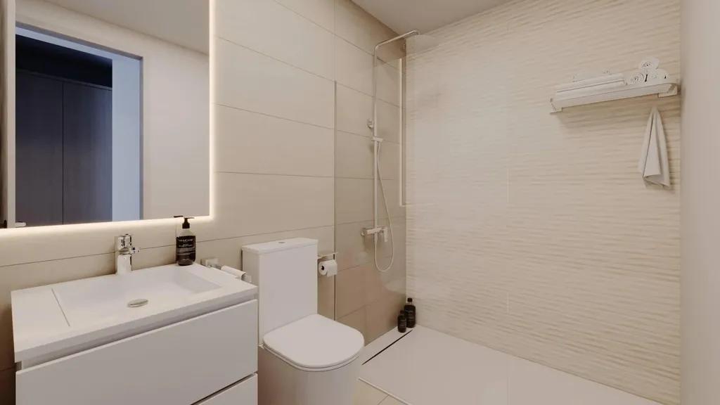 Bathrooms - Apartment with Terrace in La Nucia