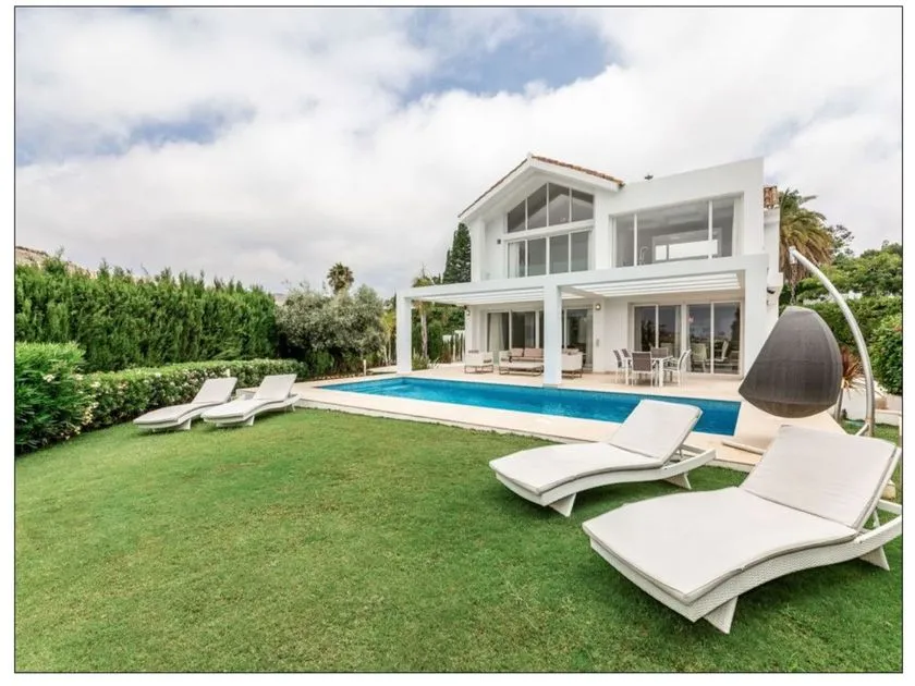 Piscine - Chalet with Sea Views and Golf in Benahavis