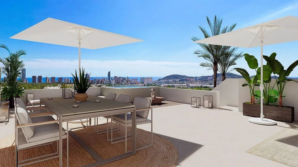 Terrasse - New Flat with Pool in Berlín Street