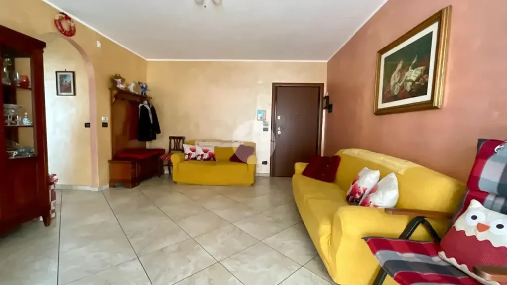 Séjour - Apartment with Private Garden in Leini