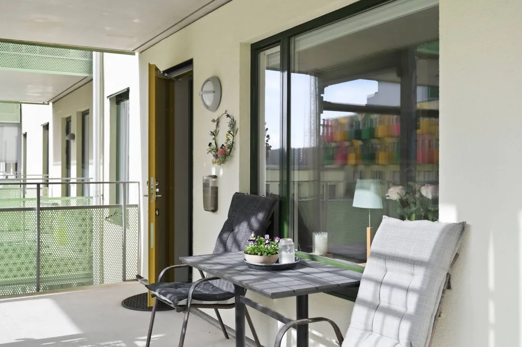 Balcone - Modern Flat with Balcony in Göteborg