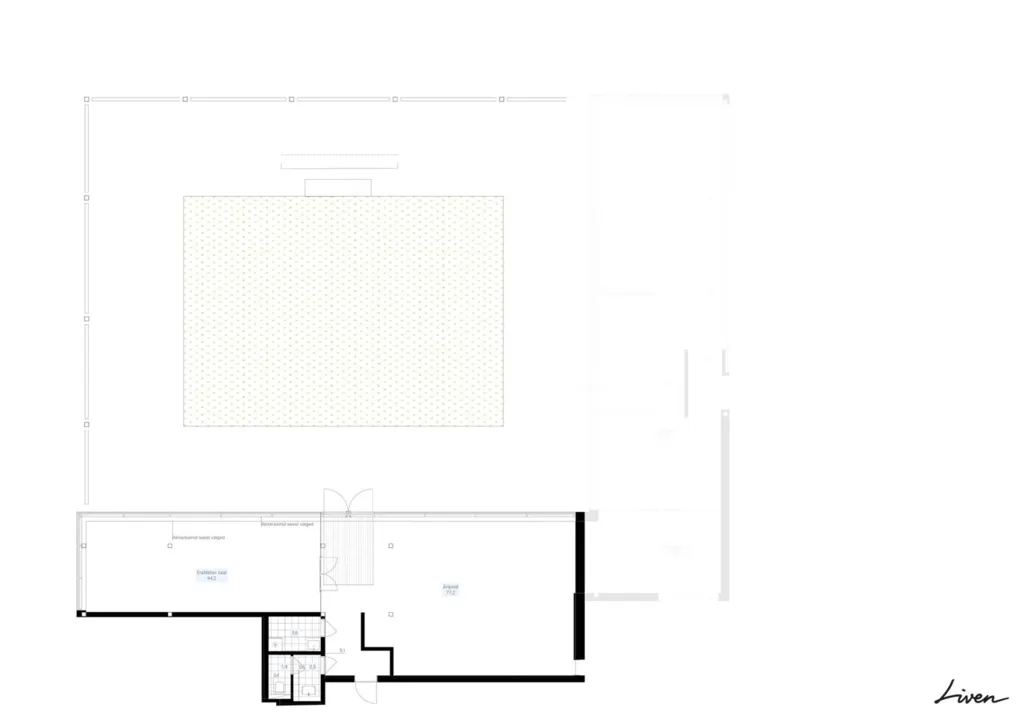 Floor Plan - Universal Commercial Space with Sea View in Pirita