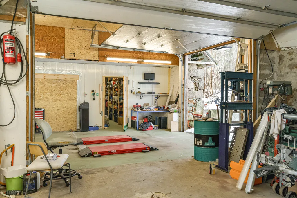 Garage - Largely Undeveloped Farm with Stables in Stor