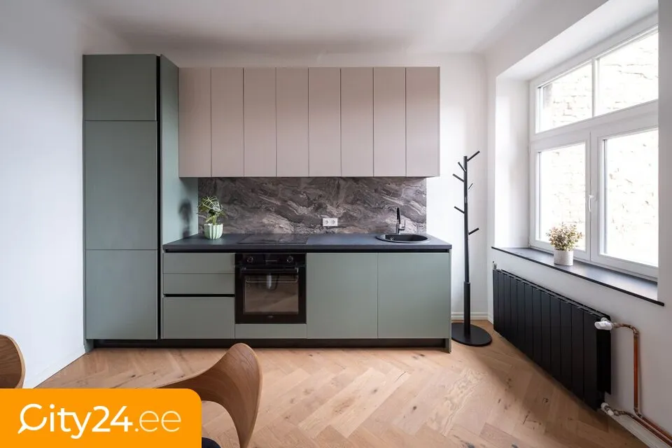 Cucina - Renovated Flat with Shower in Riga Centre