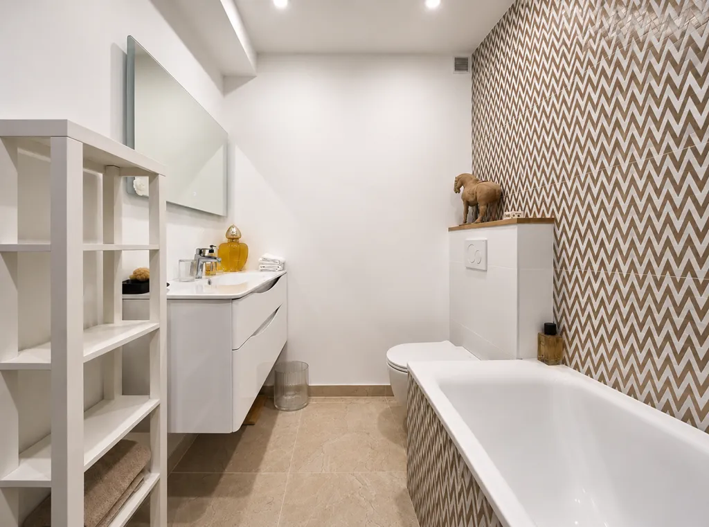 Baños - Apartment with Tour Eiffel View in Paris VIIème