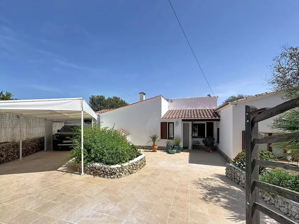 Terrass - Renovated Mediterranean House with Pool in Maó