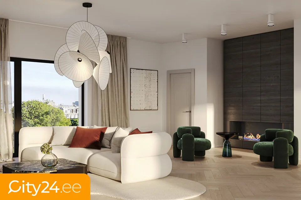 Appartement 4 pièces à Rīga