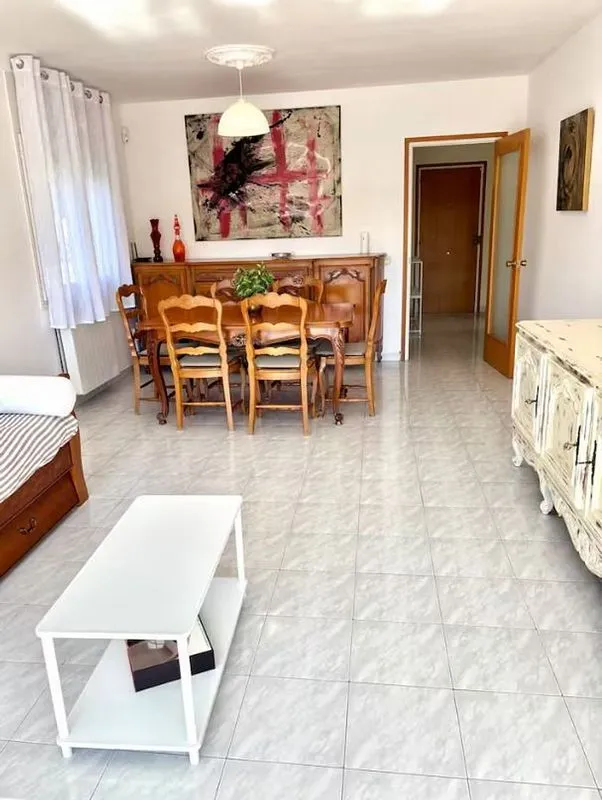 Séjour - Apartment with Terrace in Platja d'Aro