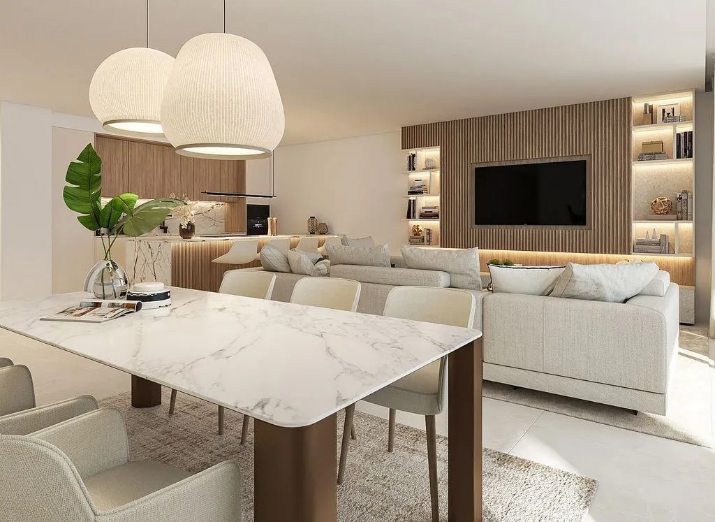 Salle à manger - Apartment with Pool in Marbella's Golden Mile