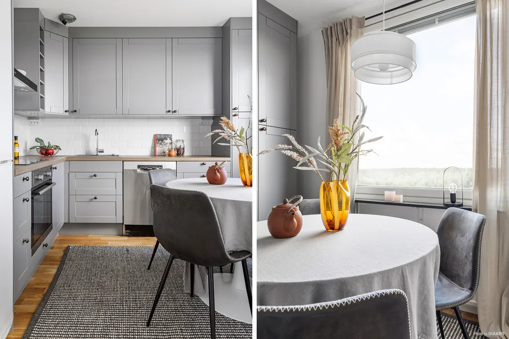 Söögituba - Modern Flat with Panoramic View in Järfälla