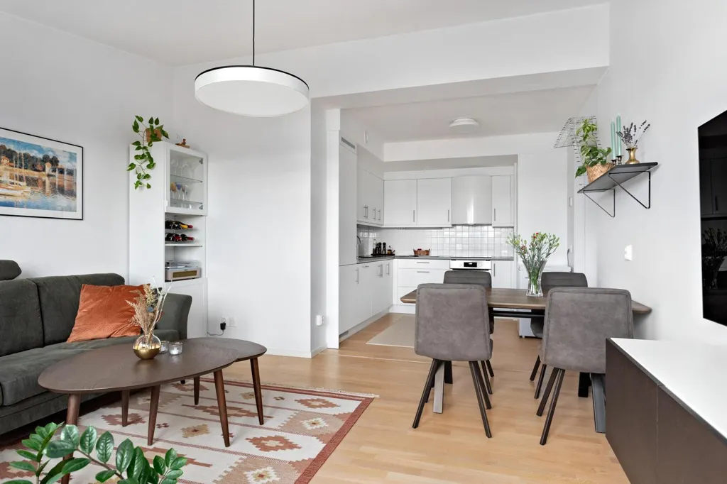 Séjour - Apartment with Balcony in Gothenburg