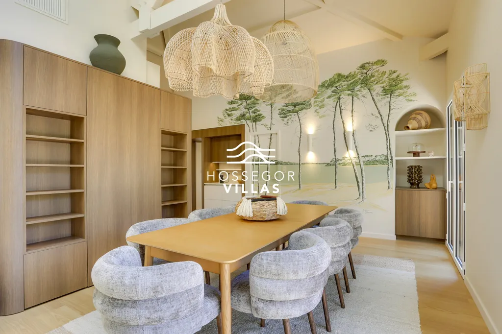 Söögituba - Renovated Villa with Pool in Seignosse