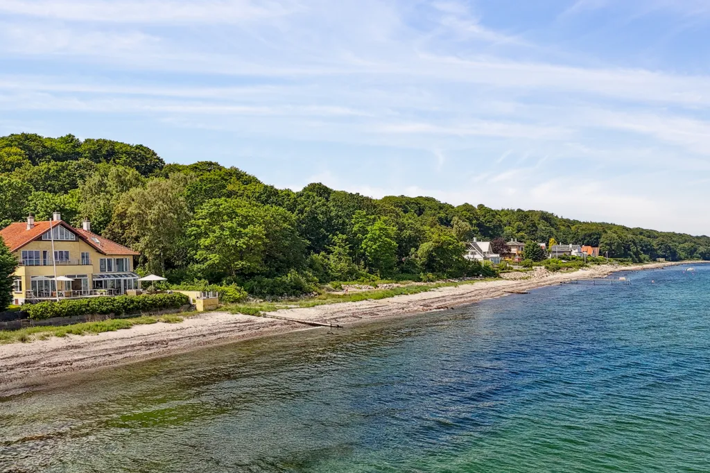 Vue aérienne - Doubled-up Villa with Waterfront in Helsingør