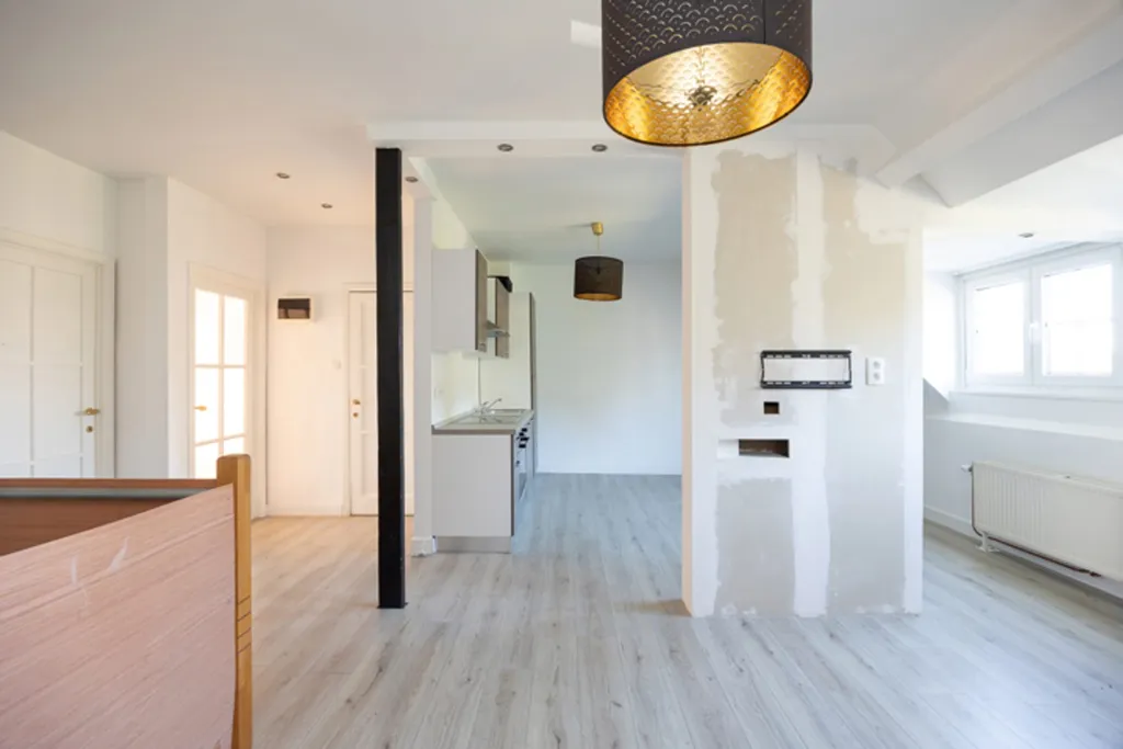 Living Room - Master House with Garden in Antwerp Deurne