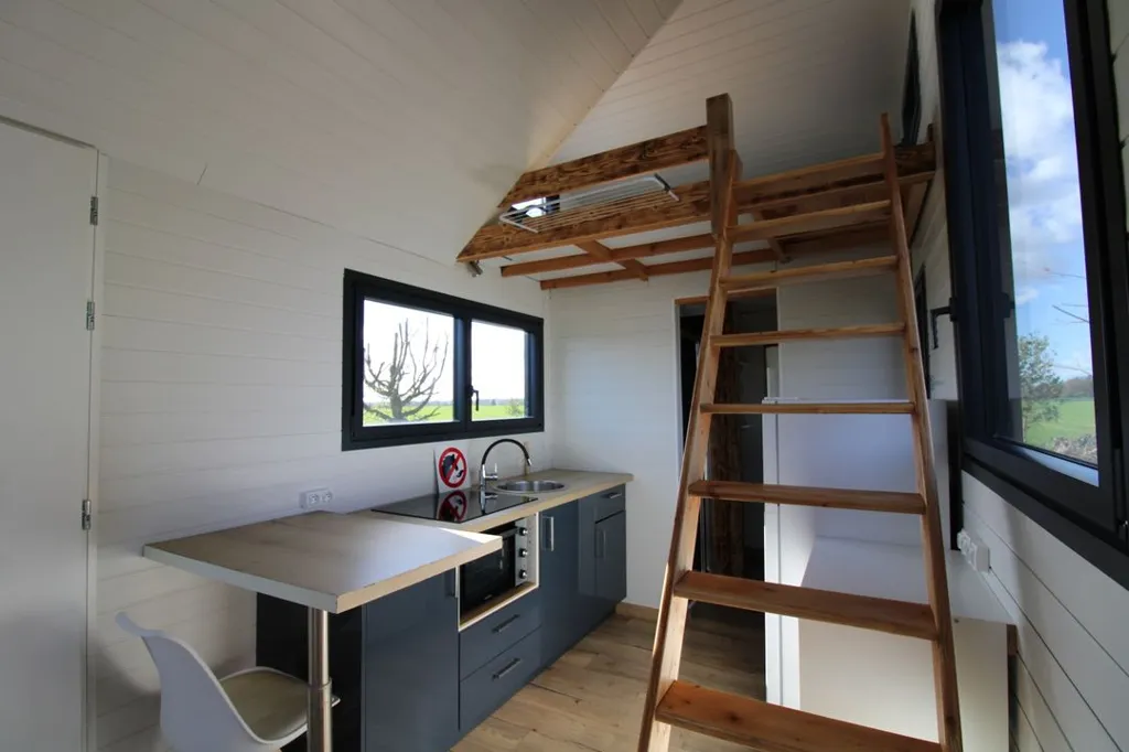 Cuisine - Studio avec Balcon à Pavilly