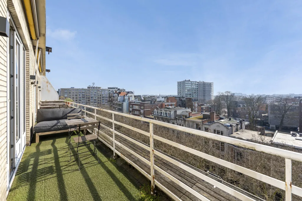Balcon - Penthouse avec Vue Panoramique à Harmoniewijk